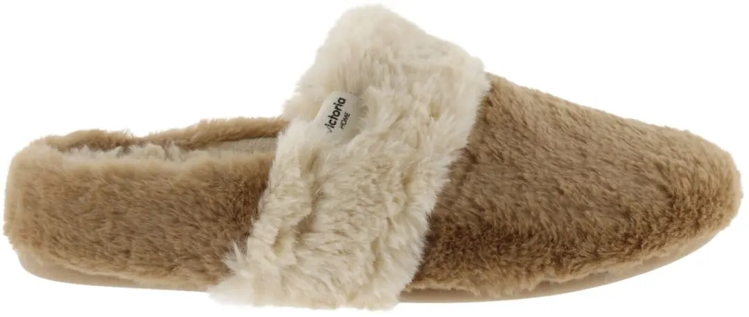 Victoria Soft Natural Damesslippers