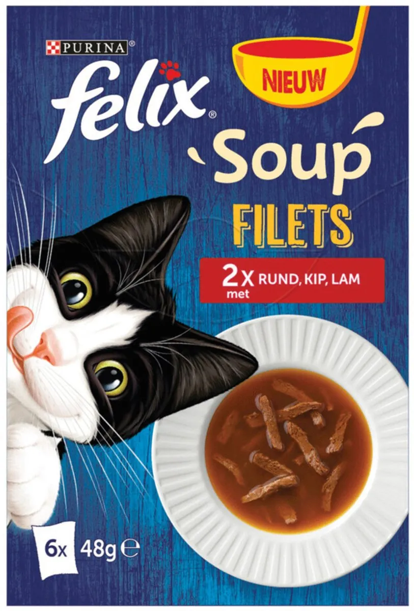 Felix Soup Rund-Kip Selectie 6x48g