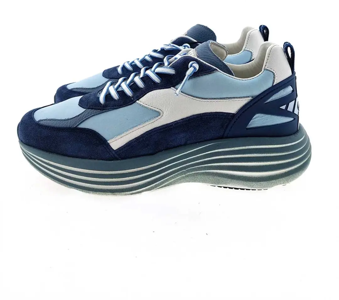 Cetti C1347 sneaker blauw / combi, 41 / 7