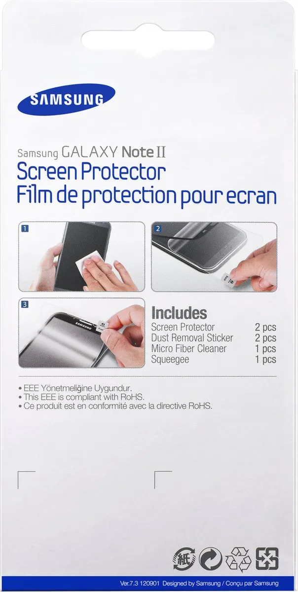Samsung Display Folie ETC-G1J9BEG - Zwart