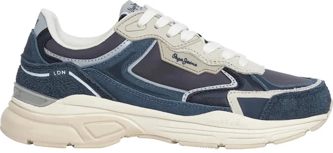 Pepe Jeans Dave Retro Schoenen Blauw EU 39 Vrouw
