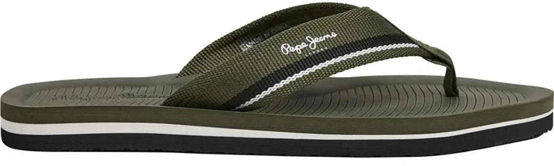 Pepe Jeans West Boat Slippers Groen EU 41 Man