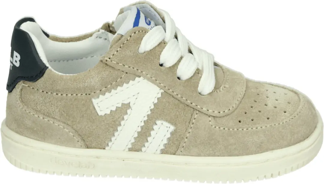 Develab 44427 Lage sneakers - Wit/beige - Maat 24 - afbeelding 2 van 6