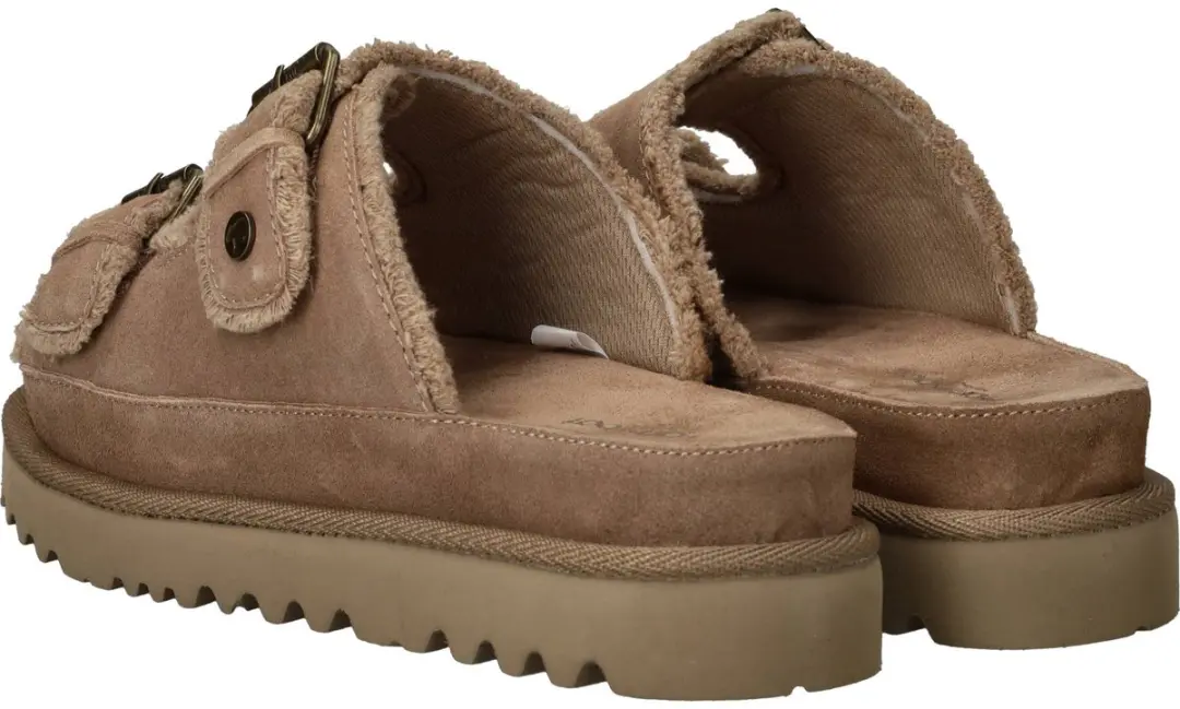 Warmbat Dysart Suede Dames Sandalen - Stone - afbeelding 5 van 6