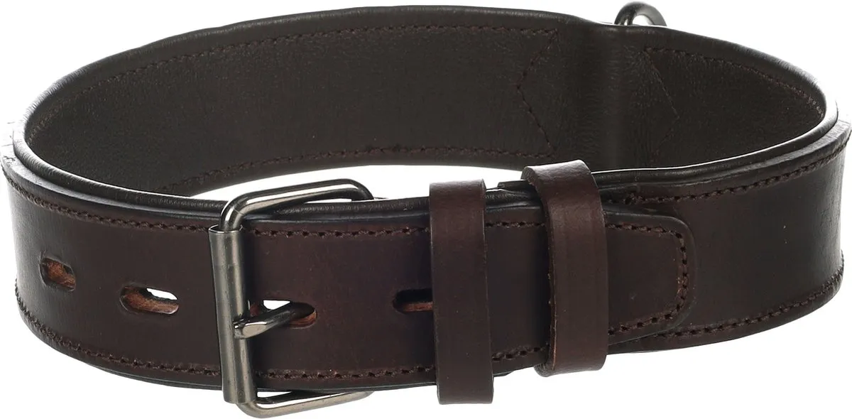 Flamingo Denver Gevoerd Halsband Bruin