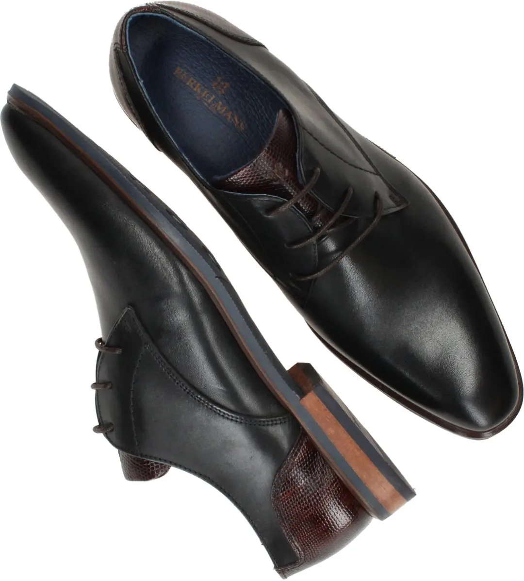 Berkelmans Arcos Veterschoenen Heren Zwart 43 - afbeelding 5 van 6