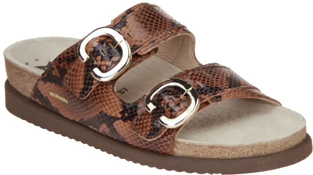Mephisto Iara Boa Slipper Bruin