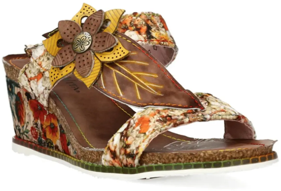 Laura Vita Dames Slipper Marron