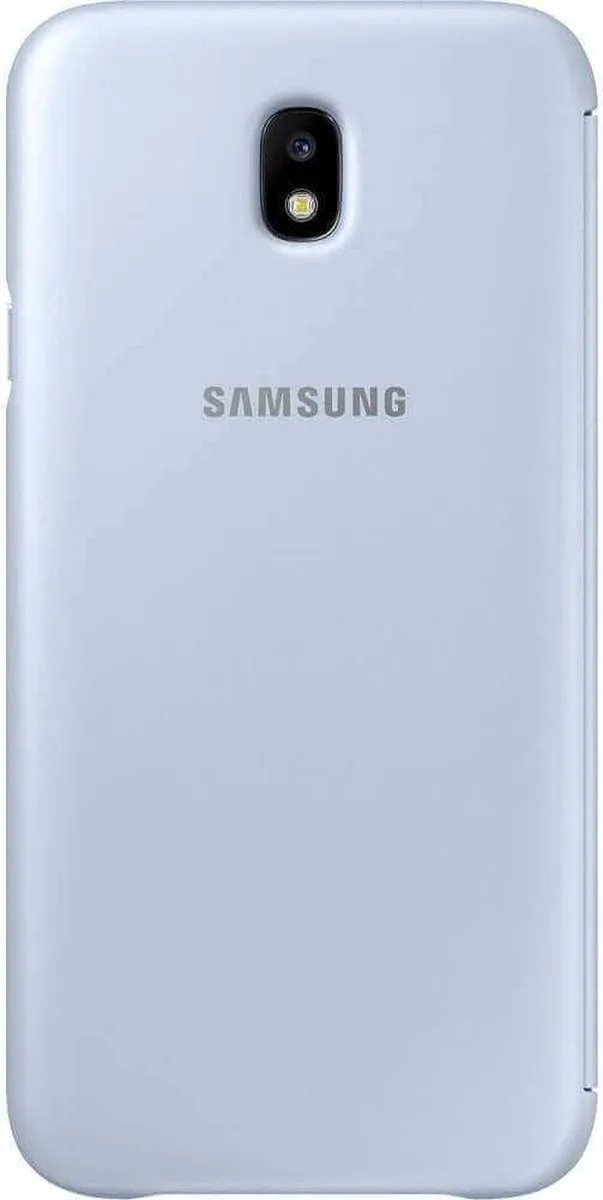 Samsung Galaxy J7 Wallet Cover 1378 - Blauw
