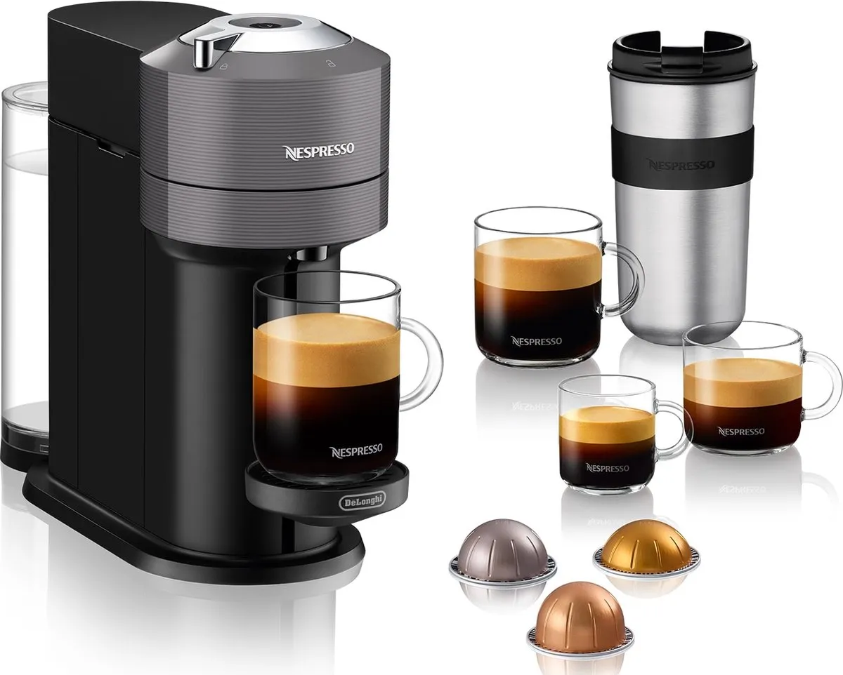 De'Longhi Nespresso Vertuo ENV120.GY Koffiecupmachine - Grijs