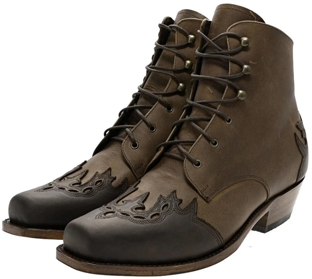 Sendra Sendra Boots 16008 Chocolade Tang dames enkellaars