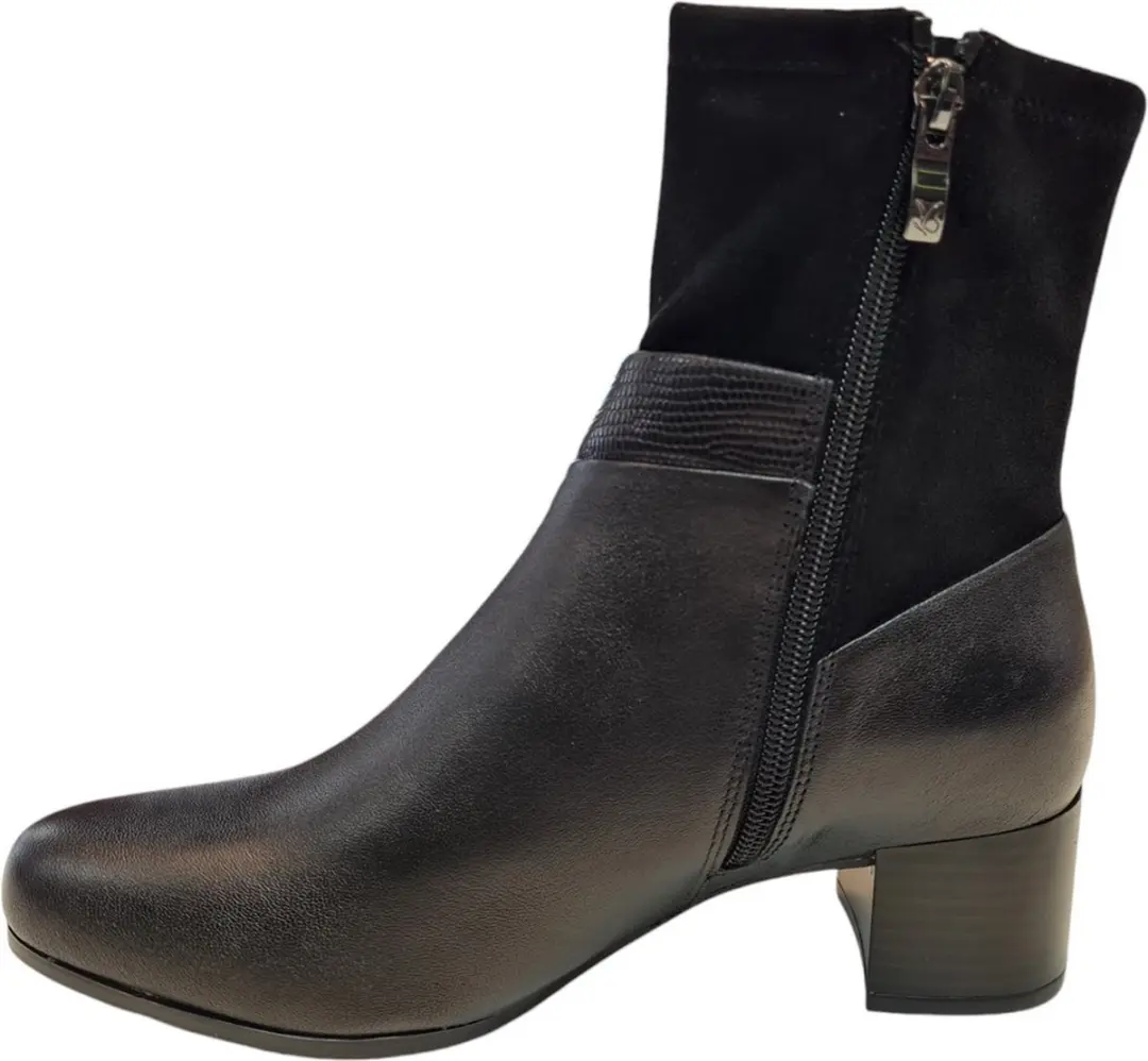 Caprice 9-25319-41 Enkellaarzen - Zwart - Maat 39 - afbeelding 4 van 6