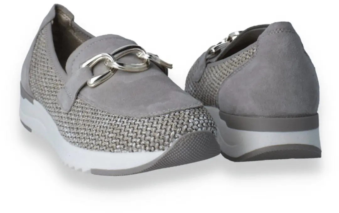 Caprice Dames Instappers Suede - Beige - 42 - afbeelding 5 van 6