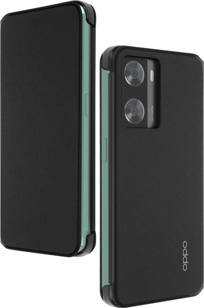 OPPO A57/A57s Foliohoesje OPA57FLIPNOIR - Zwart