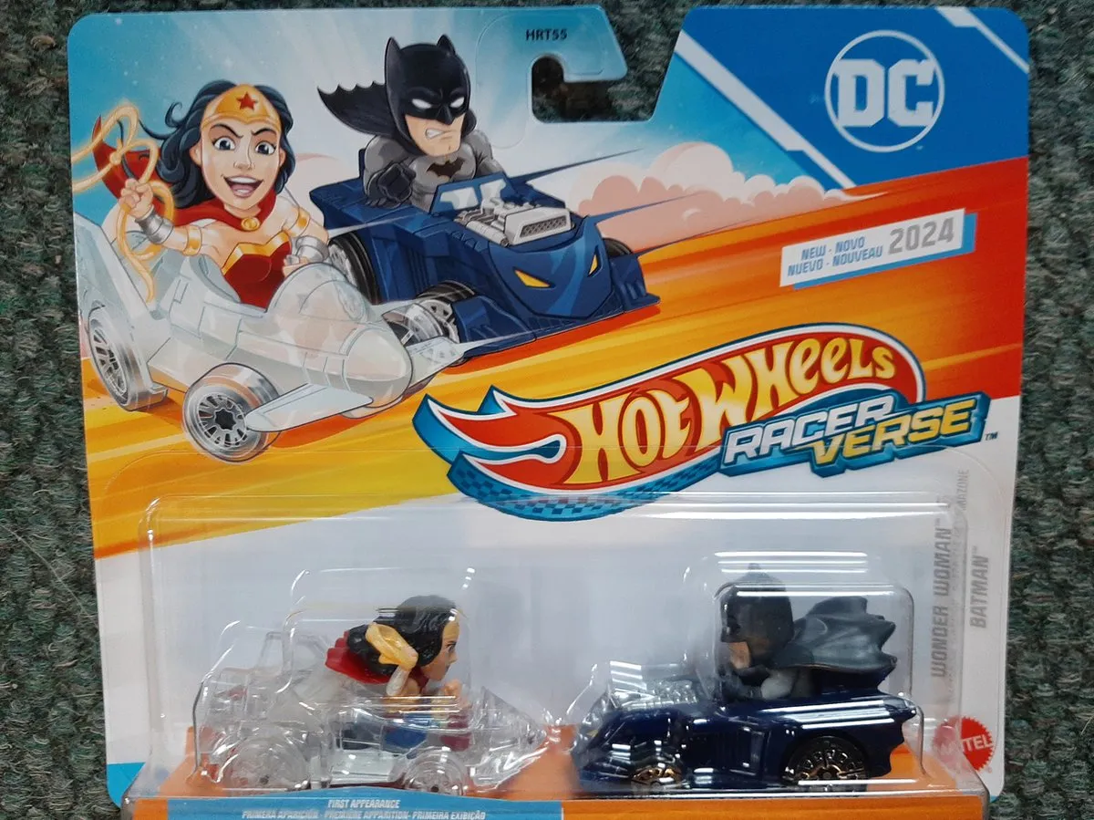 Hot Wheels Wonder Woman & Batman Multicolor