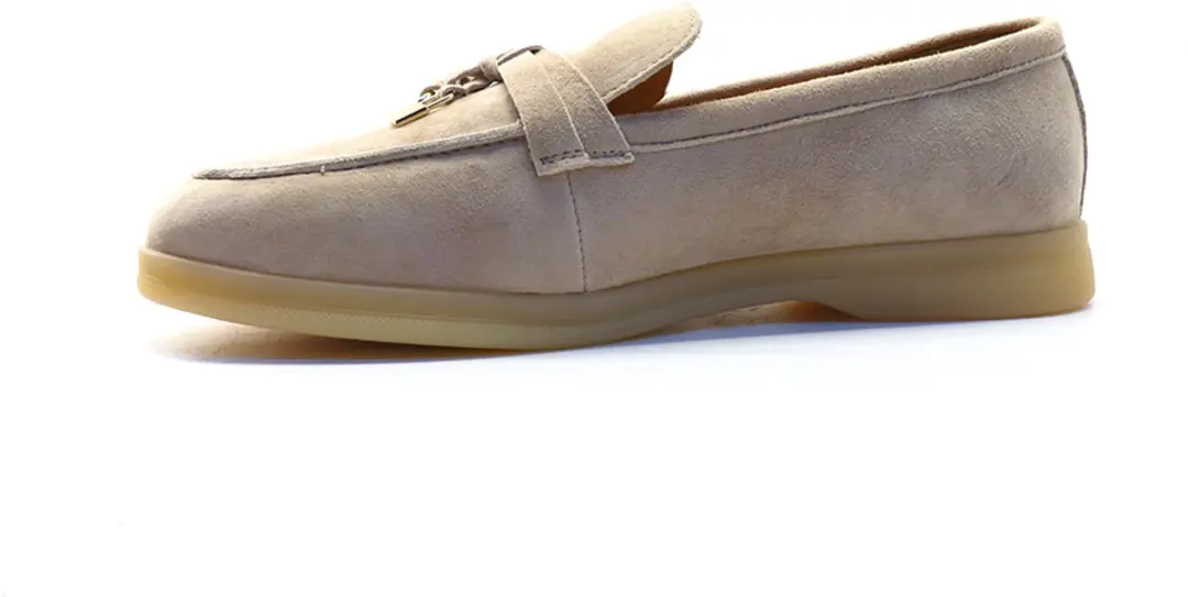 Shoecolate 8.16.12.500 Loafers - Cappuccino beige - afbeelding 2 van 6