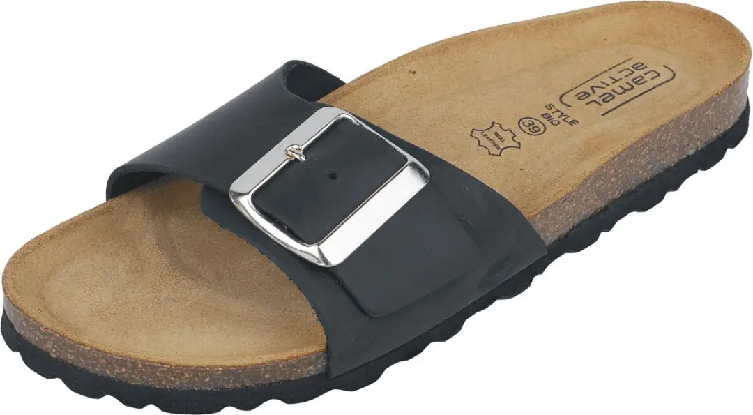 camel active Sandalen met een metalen gesp