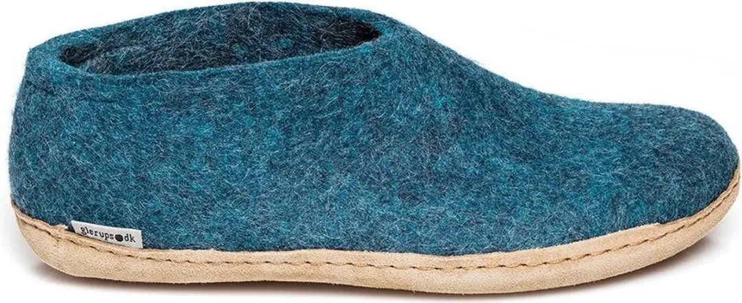 Glerups A Schoen Pantoffel Petrol 37