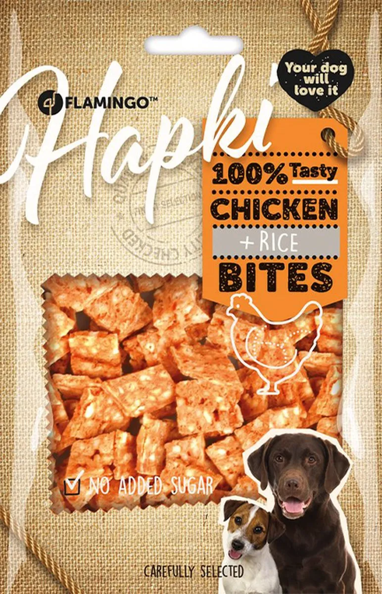 Flamingo Hapki Chick'n Snack Chicken&rice Bites
