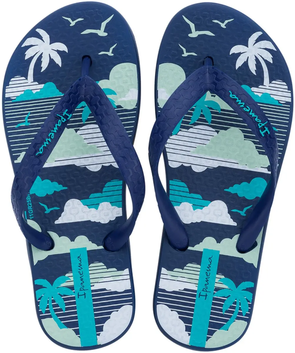 Ipanema Temas Boys Kids Teenslipper Blauw 31/32 - afbeelding 5 van 6