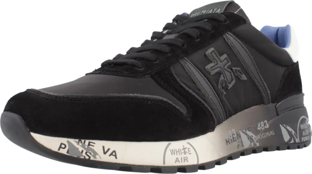 Premiata Lander Sneaker Zwart 41 - afbeelding 3 van 6