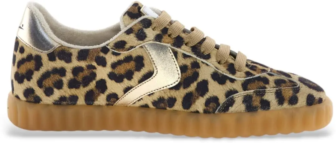 Voile blanche Ines leren sneakers met