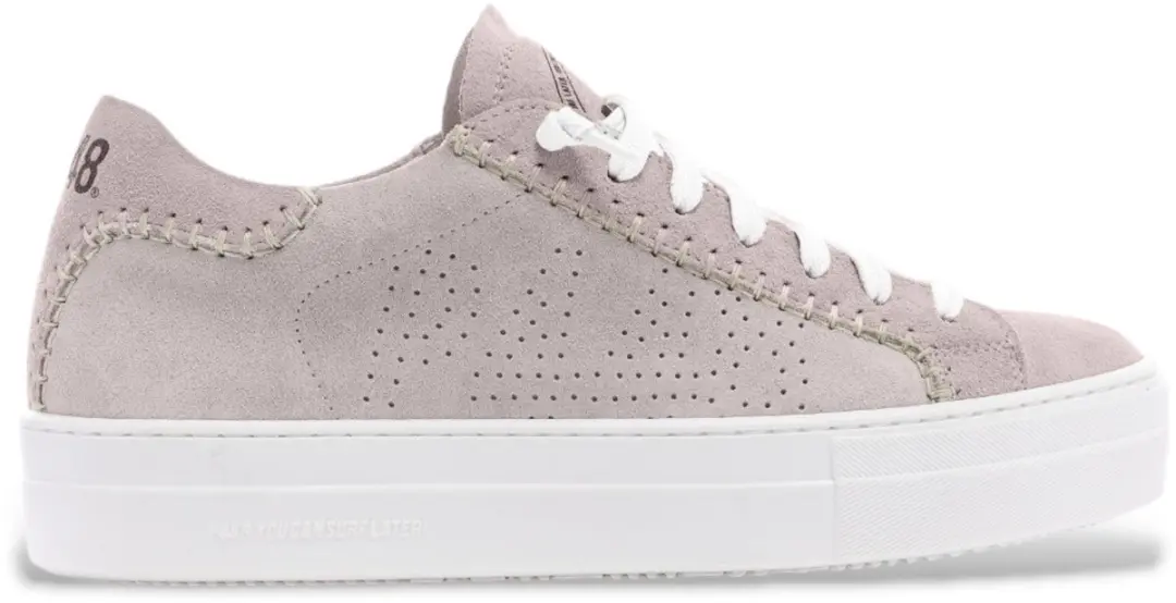 P448 Thea Leren Sneakers