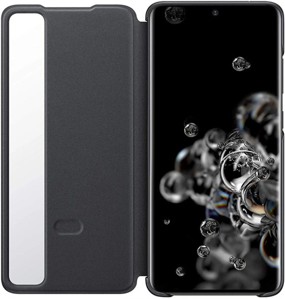 Samsung Clear View Hoesje Galaxy S20 Ultra - Zwart