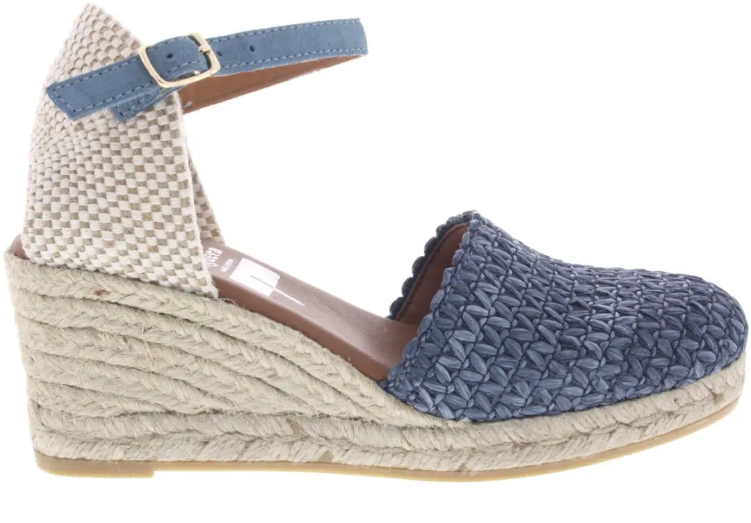 Dames Pumps Viguera 2070 Dakar Jeans Jeansblauw