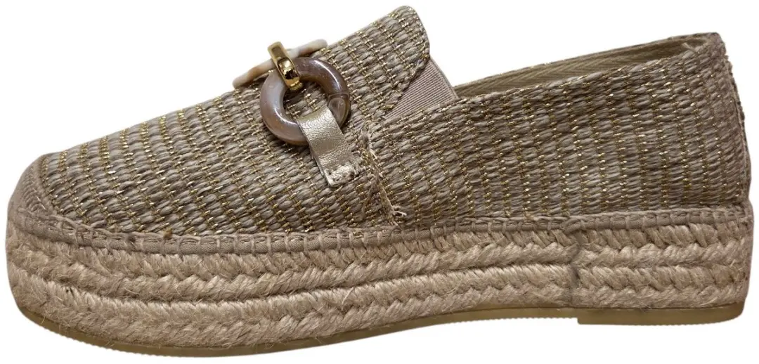 Viguera 2292 Loana Camello Instappers Beige/Goud 38 - afbeelding 4 van 5