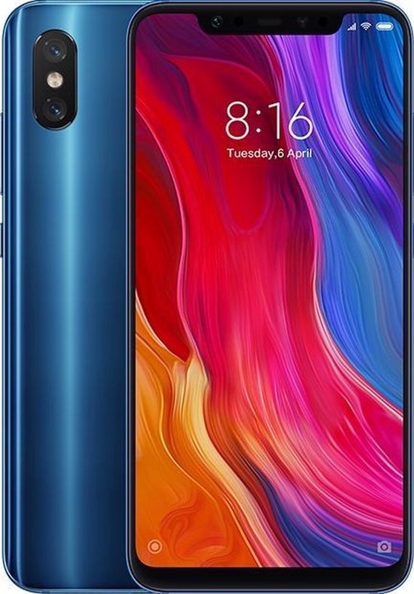 Xiaomi Mi 8 - Dual Sim - 128GB - blauw