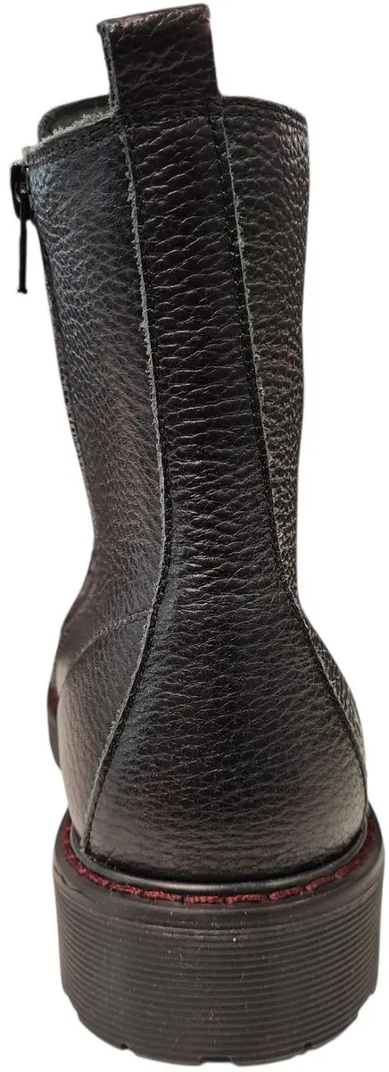 AQA Shoes A8805 Enkellaarzen - Zwart - afbeelding 3 van 6