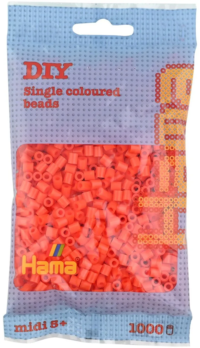 Hama Midi Strijkkralen Lichtgeel 1000 Stuks