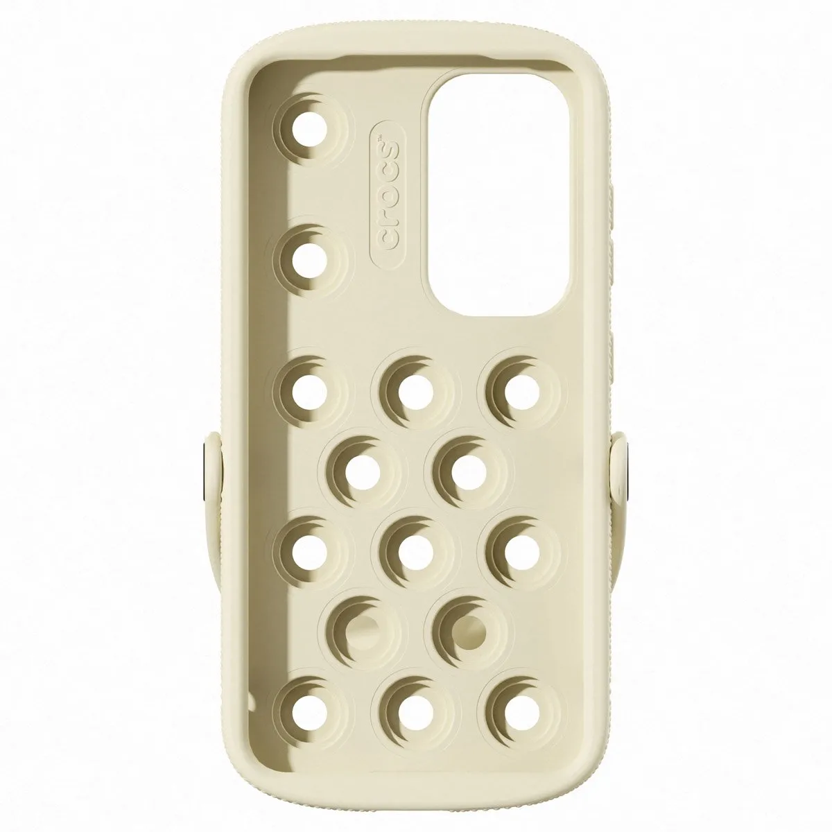 Samsung Galaxy S25 Hoesje - Crocs Case - Wit