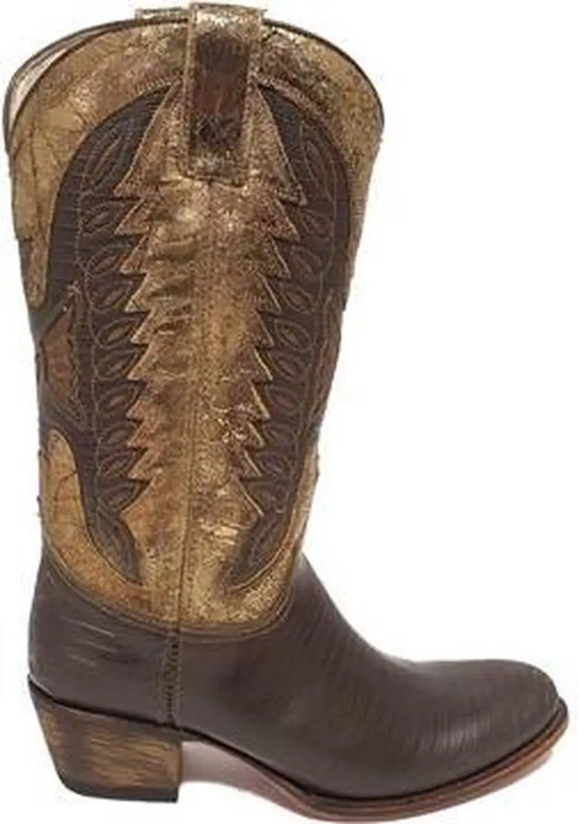Sendra Dames Cowboy / bikerlaars 12927 Debora-NL Marron Maat 37