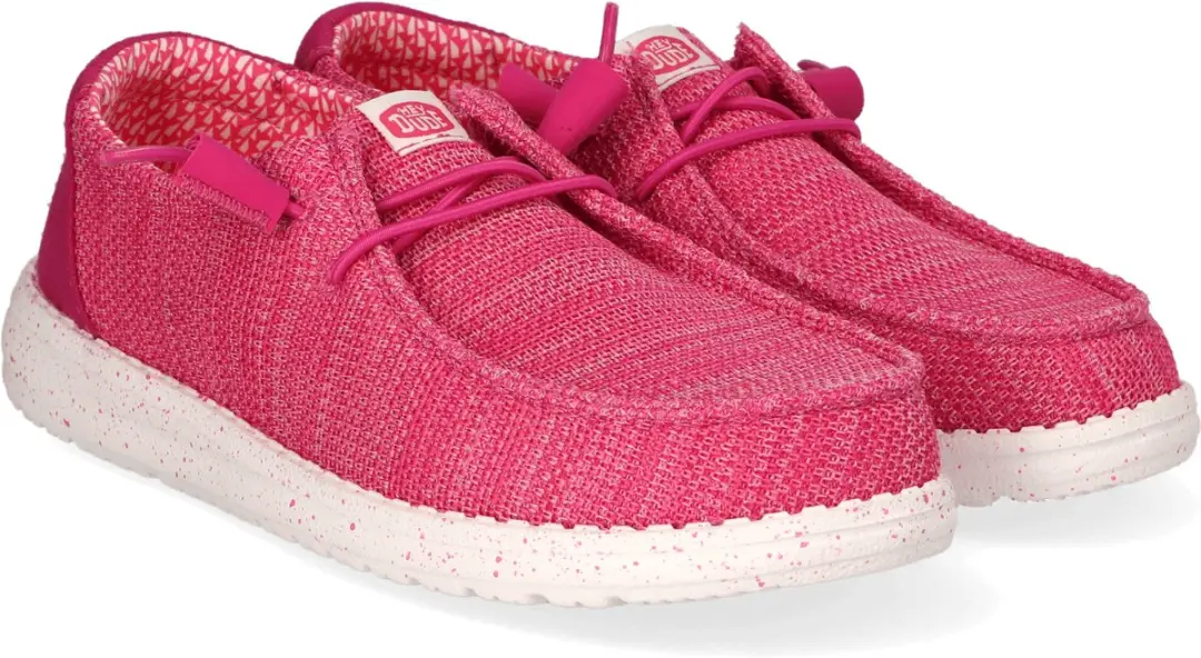 Hey Dude Wendy Stretch Sox Dames - Roze - afbeelding 3 van 6