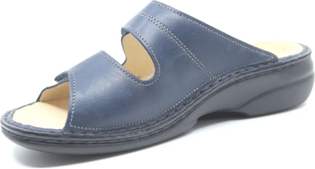 Finn Comfort Sansibar Slippers Blauw - afbeelding 2 van 6