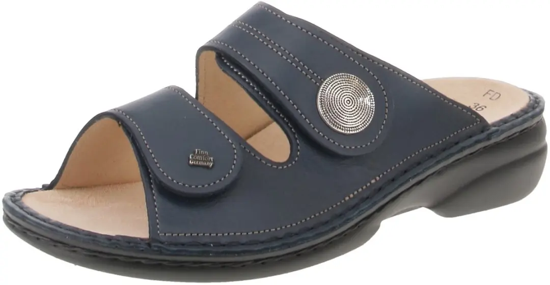 Finn Comfort Sansibar Slippers Blauw - afbeelding 4 van 6