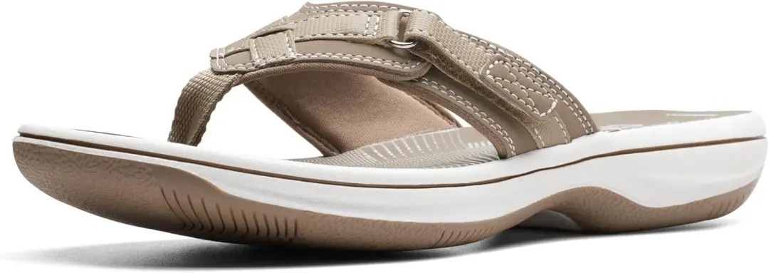 Clarks Dames Teenslipper Breeze Sea