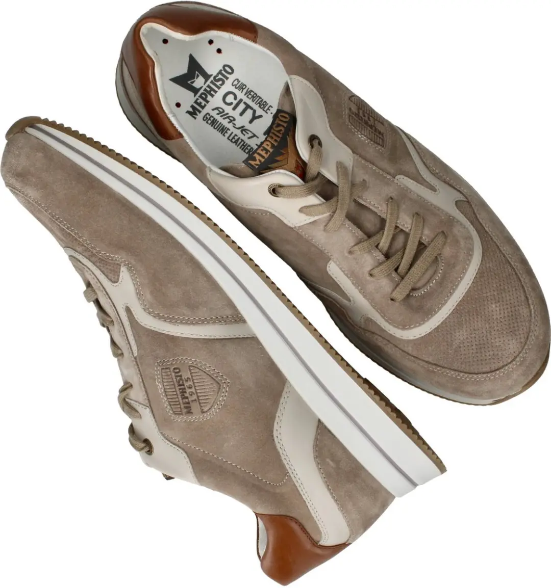 Heren Veterschoenen Mephisto Garcia Taupe - Maat 44 - afbeelding 5 van 6