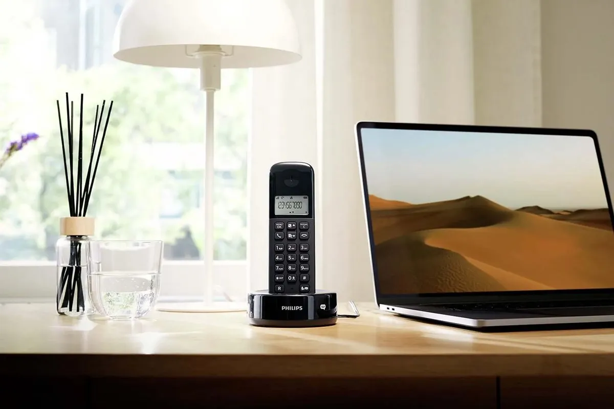Philips D1602B/01 DECT Telefoon - 2 Handsets - Zwart - afbeelding 6 van 6