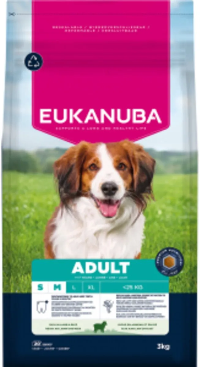 Eukanuba Life Care Dog Adult Small/Medium Lam & Rijst