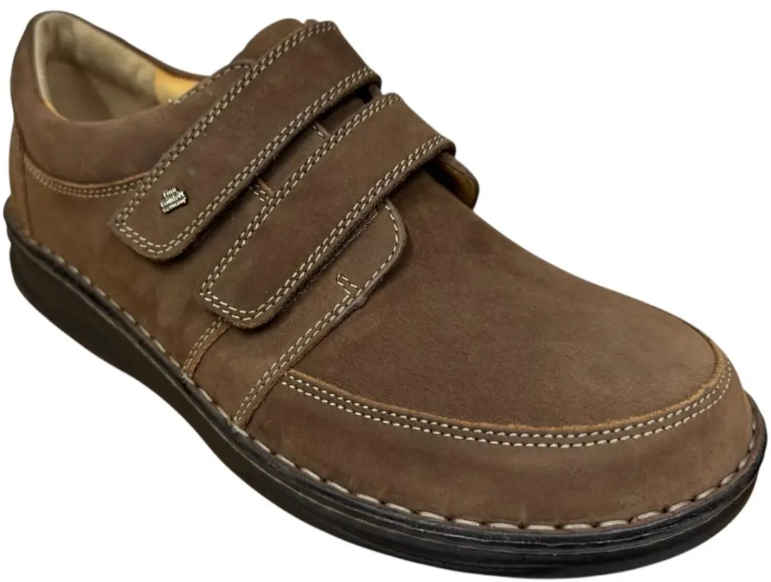 Finn Comfort Wicklow Klittenbandschoenen Cognac - afbeelding 4 van 5