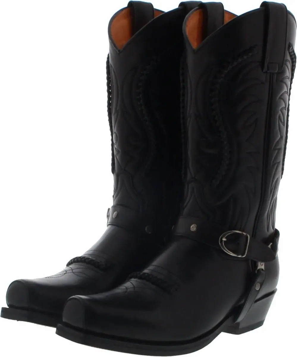 Sendra SAM 3434 cowboylaarzen zwart