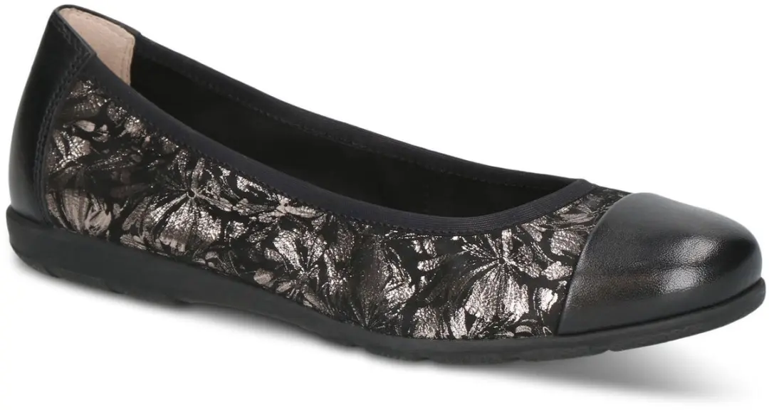 Caprice Dames Ballerina 9-22152-42 034 G-breedte Maat: 37 EU