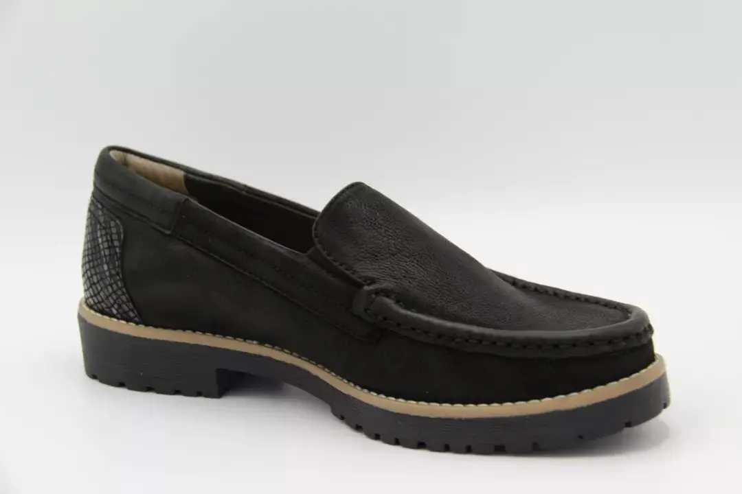 Helioform Moccassin zwart (Maat