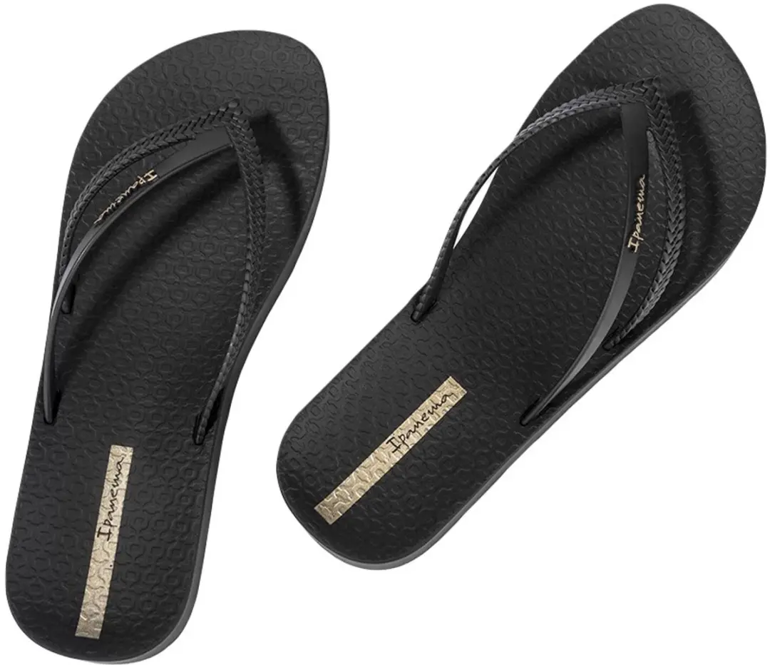 Ipanema Anatomic Bossa Soft Teenslipper Zwart - afbeelding 4 van 6