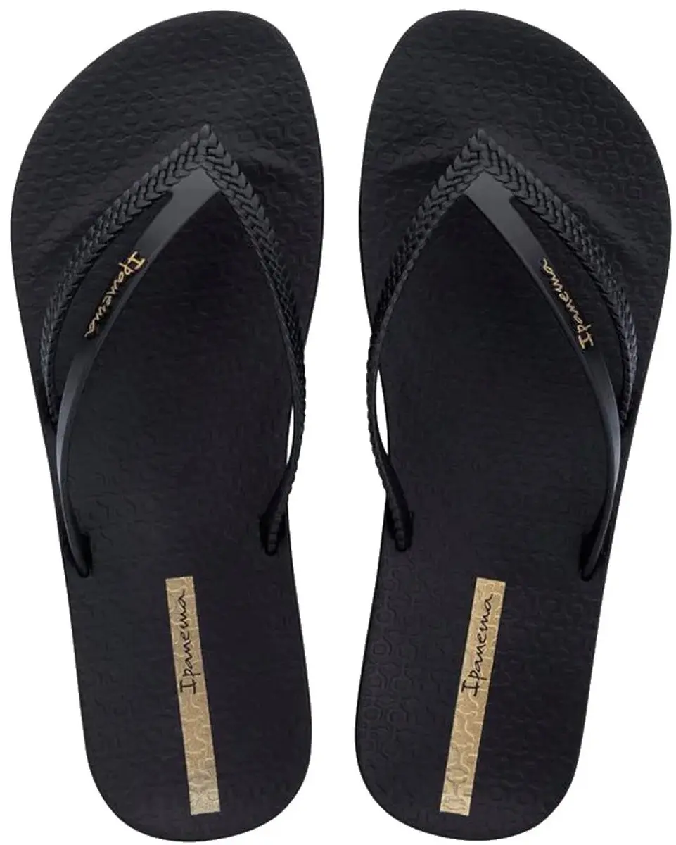 Ipanema Anatomic Bossa Soft Teenslipper Zwart - afbeelding 3 van 6