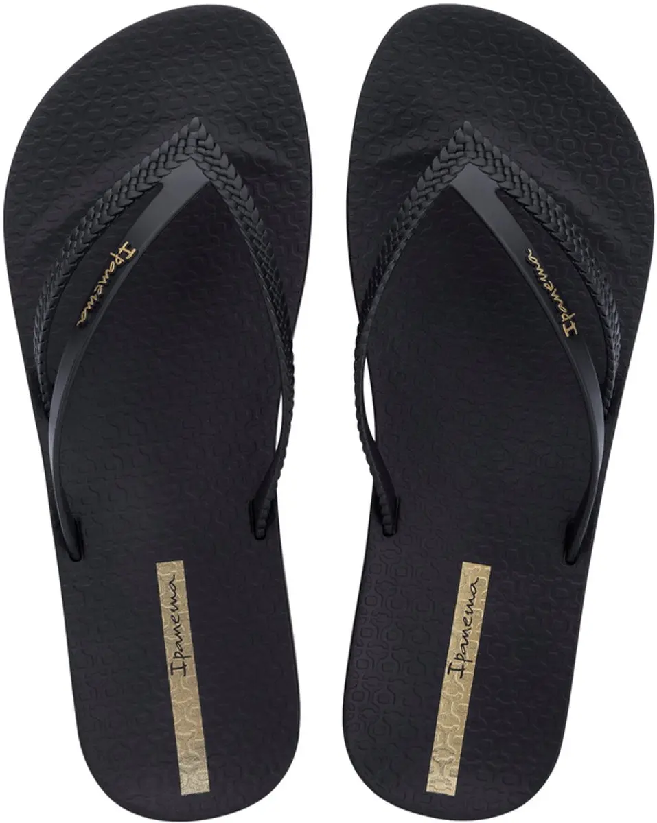 Ipanema Anatomic Bossa Soft Teenslipper Zwart - afbeelding 6 van 6