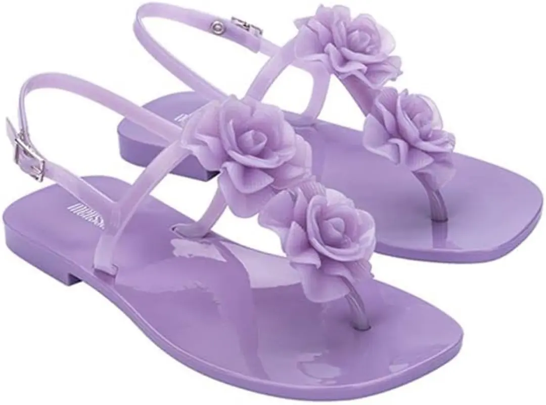 Melissa Harmonic Square Garden Platte Sandaal